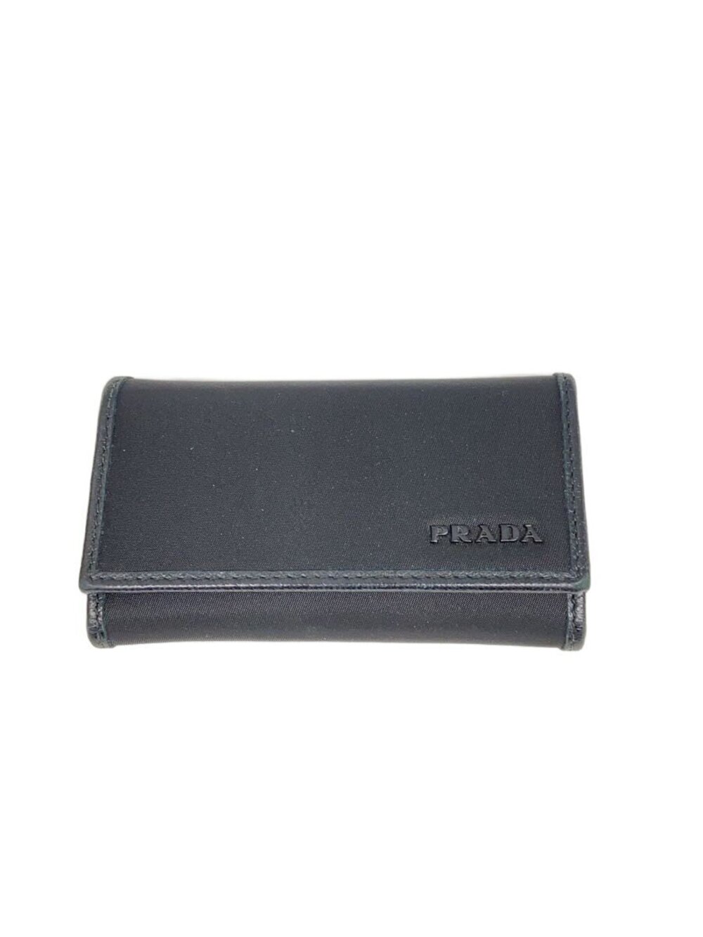 Prada Key Case Wallet Black